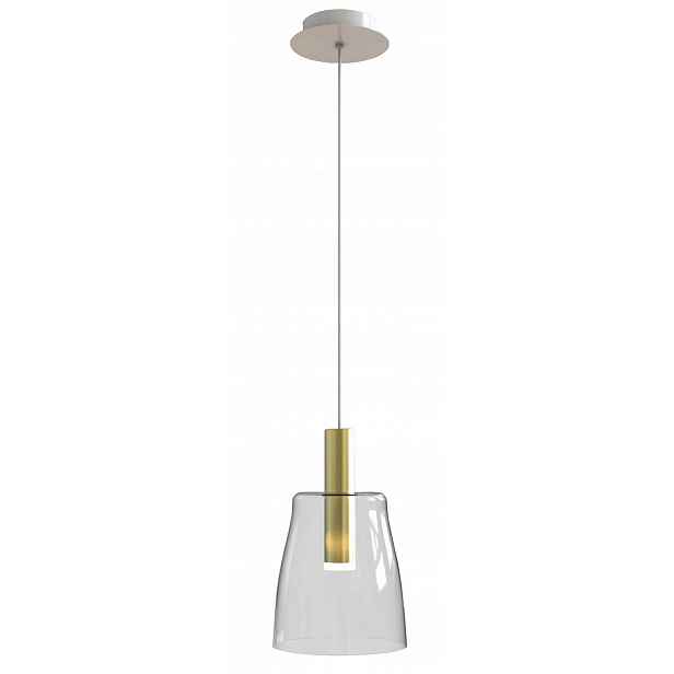 Zlaté závěsné Led svítidlo 3000K 5W Modena Ledea