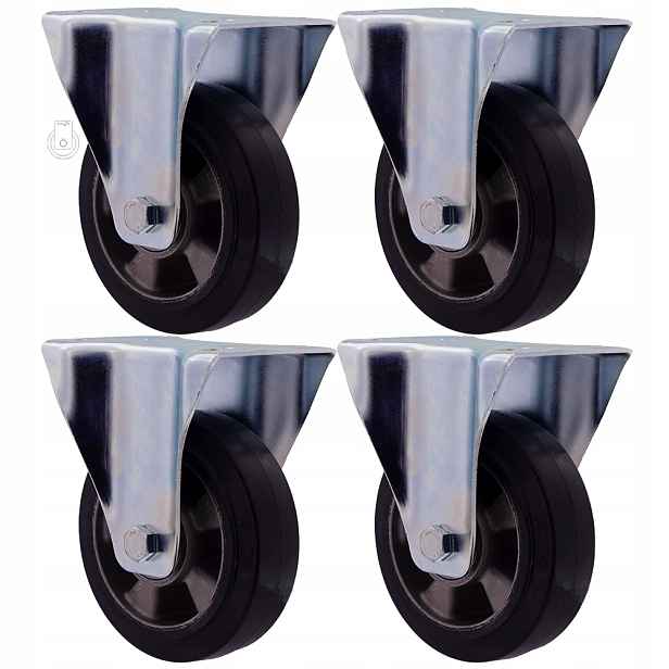 4x3HALGE150K2 Kolo Alum. Guma FI150 kočárek 4 ks