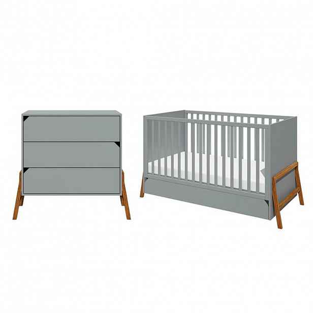 Petits-meubles POKOJ PRO MIMINKO 2DÍLNÝ Grey