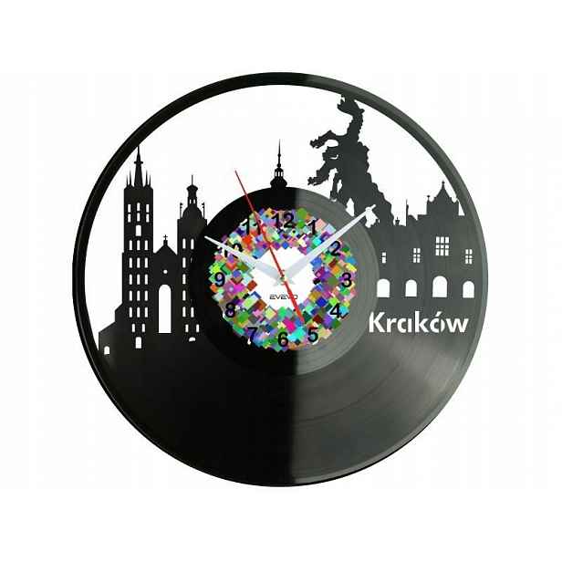 Krakov Město Polsko Nápad na Dárek Nástěnná Dekorace z vinylové desky