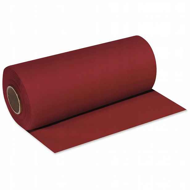 Papírový běhoun Premium v roli, bordó 40 cm x 24 m, 1 ks
