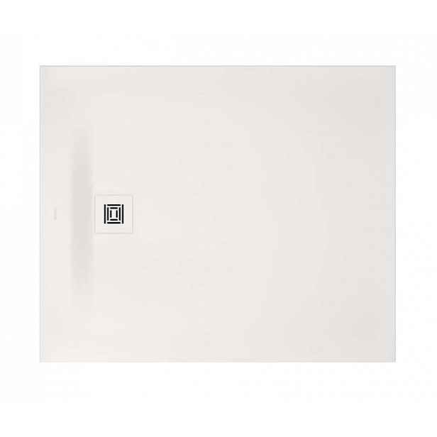Duravit Sustano - Sprchová vanička, 120x100 cm, DuraSolid, matná bílá 720278740000000
