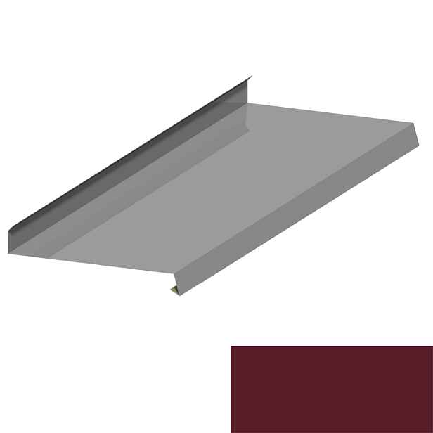 Oplechování římsy RS312A SP 25 2R036 vínová