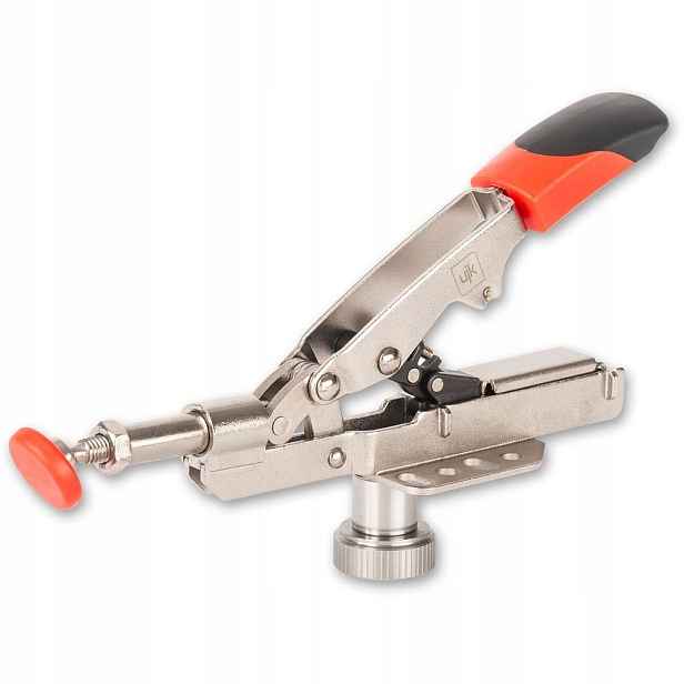 Samonastavitelný posuvný přítlak 300 kg horizontální Ujk Push/Pull s svěrákem 20 mm