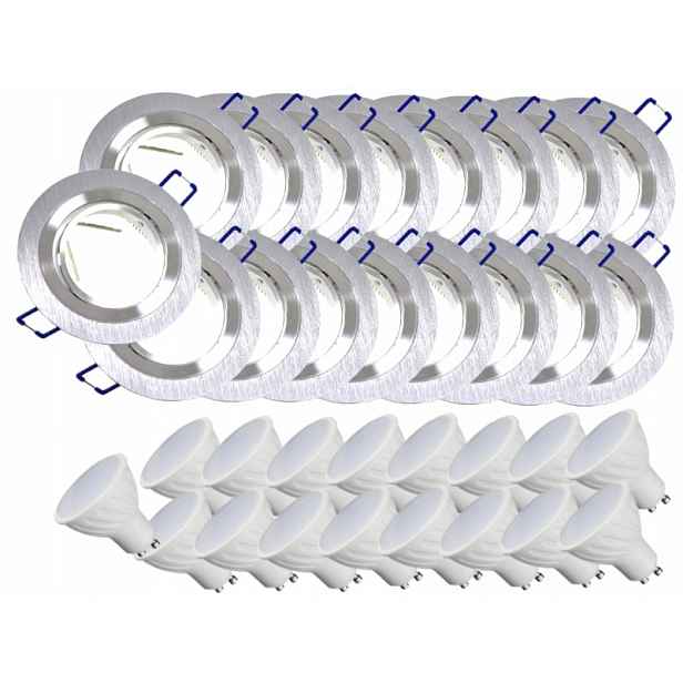 Sada stropních svítidel Halogen 17x žárovky 5,5W
