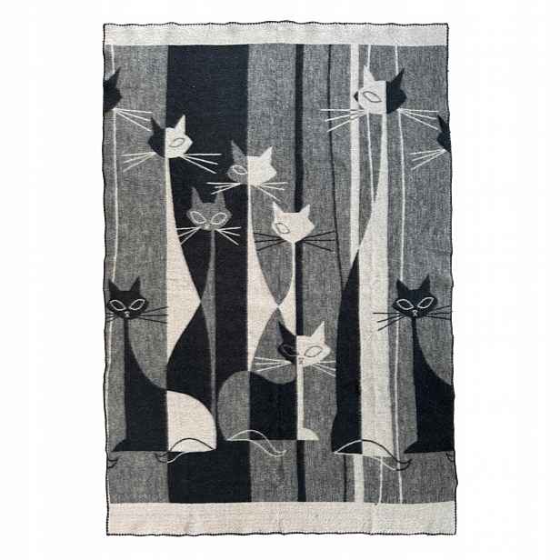 Vlněná Deka 100% Merino Australská 140x205 teplá hrubá