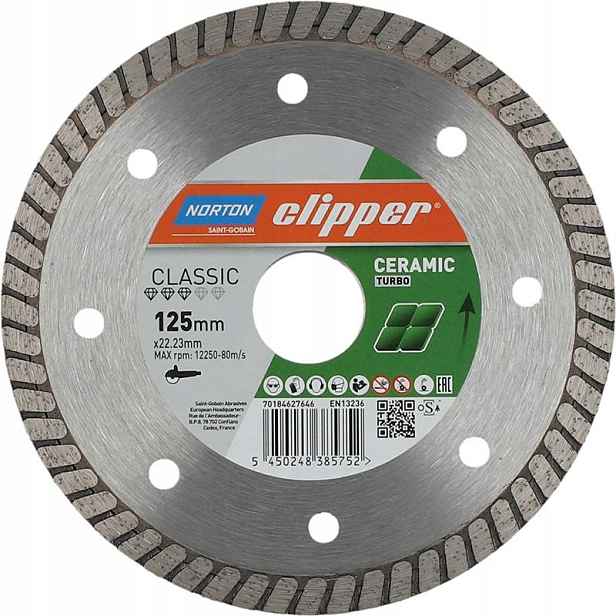 Diamantový kotouč Classic Pro Ceramic 125x22,23 mm
