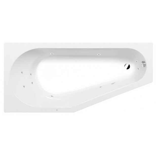Masážní vana Polysan Tigra 150x75 cm Active Hydro akrylát levá 72928.1010