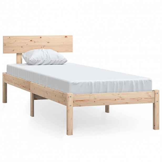 vidaXL Rám postele masivní dřevo borovice 90 x 200 cm