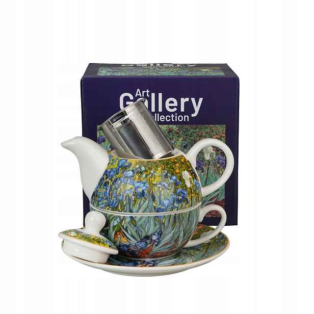 Čajová sada Tea for One Irises Van Gogh