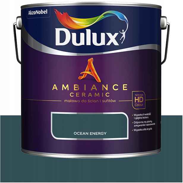 Dulux barva na stěnu keramická Ambiance Ceramic Ocean Energy 2,5L