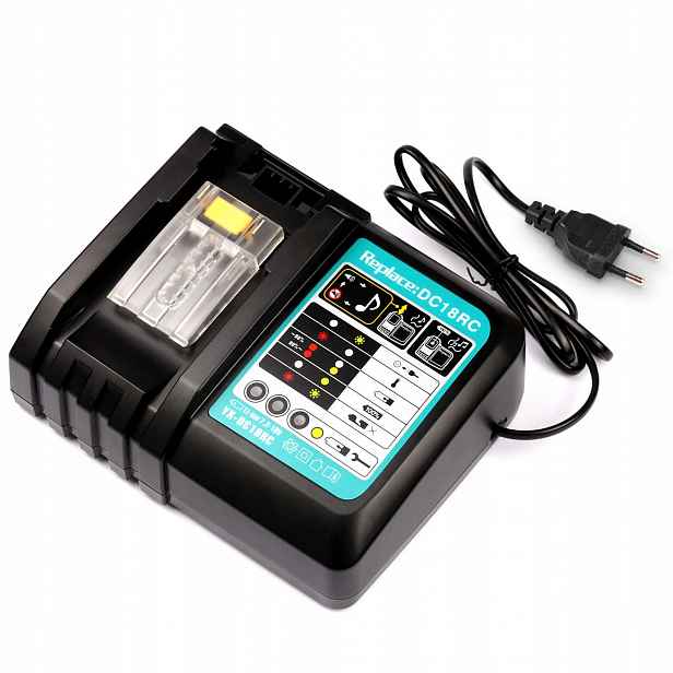 Nabíječka pro Makita DC18RC 14.4V 18V rychlonabíječka akumulátorů