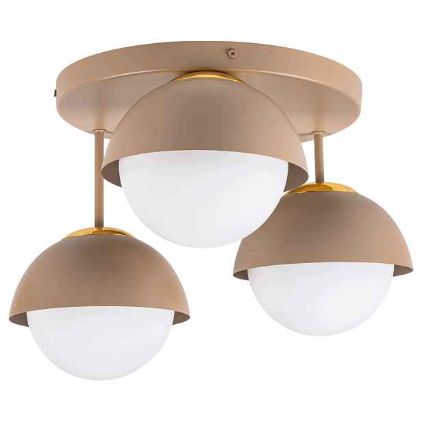 Závěsné Stropní Svítidlo Led Stropní Svítidlo Lustr Béžová Ecru Kašmír Loft Salon