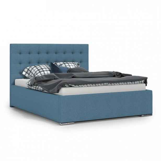 Čalouněná postel PRIMO 180x200 cm Modrá