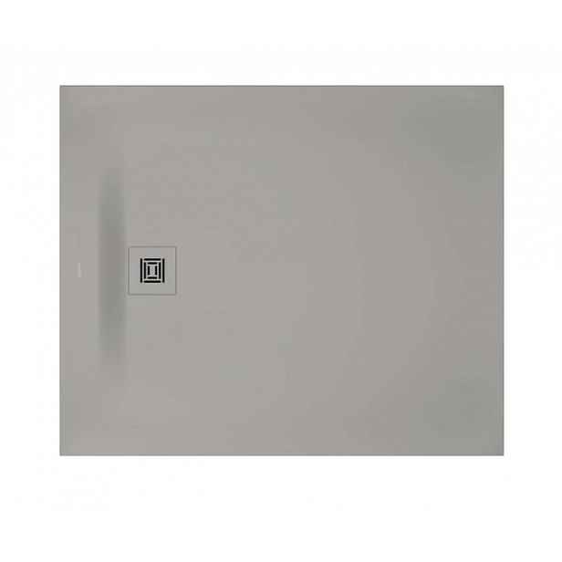 Duravit Sustano - Sprchová vanička, 120x100 cm, DuraSolid, matná šedá 720278630000000