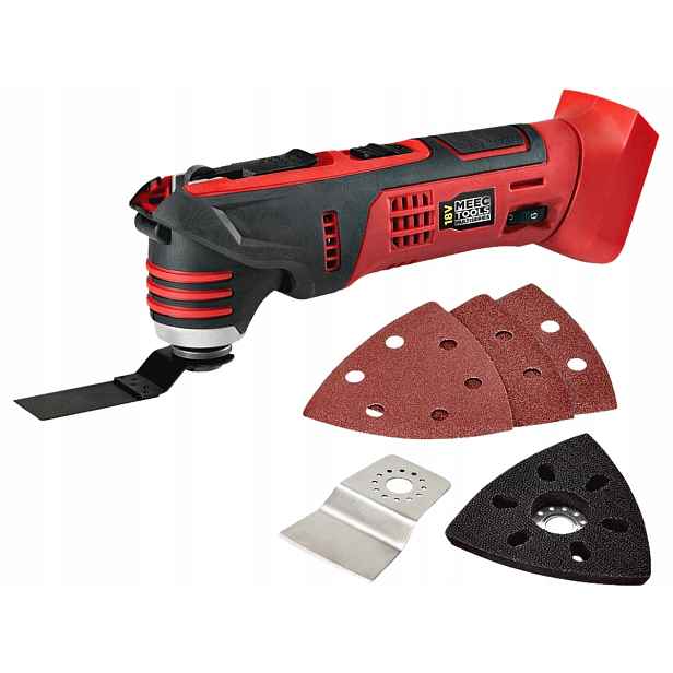 Akumulátorová multifunkční bruska Meec Tools 1 V 1 V