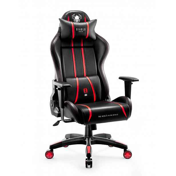 Diablo Chairs - Herní křeslo Diablo X-One 2.0 King Size: černo-červené
