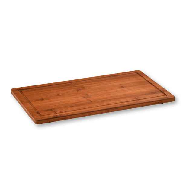 Kesper Bambusové prkénko na nožičkách NATURA 50x28 cm tmavě hnědé