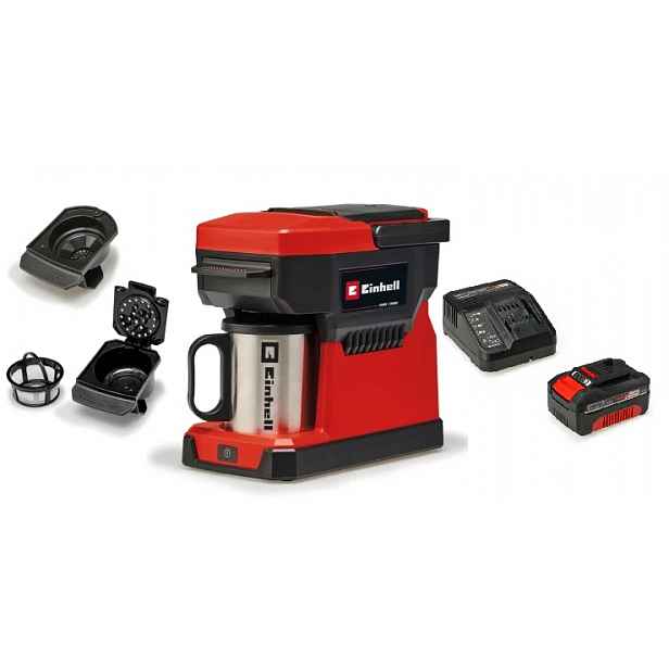 Einhell Kávovar Te-cf 18 Li 4609990 Set Akumulátor 4,0AH