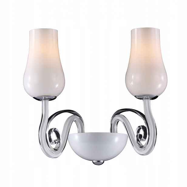 Lybra Nástěnná lampa Bílá Moderní 2xE14 40W IP20