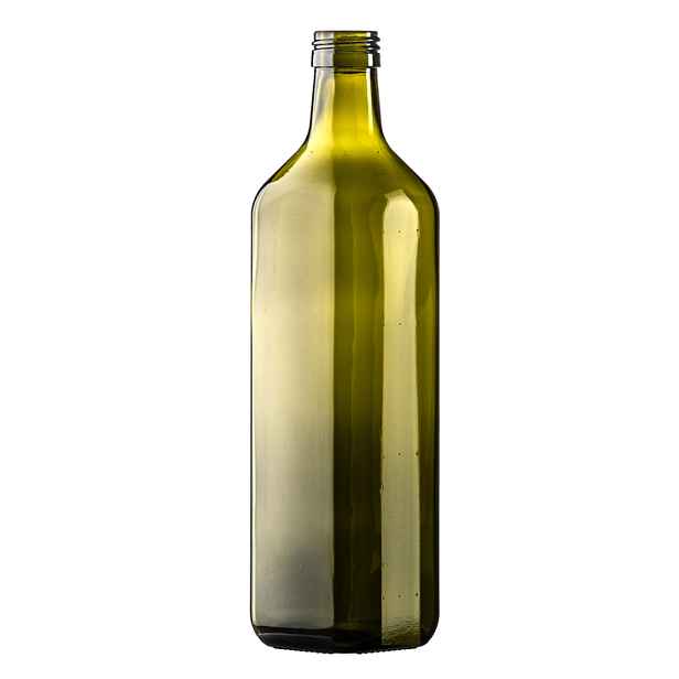 Skleněná lahev Marasca 750 ml olivová PP 31,5 - paleta 1666 ks