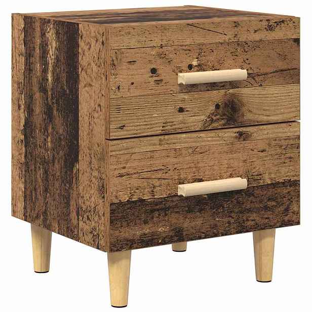 vidaXL Zásuvka pod postel Staré dřevo 40 x 35 x 47,5 cm
