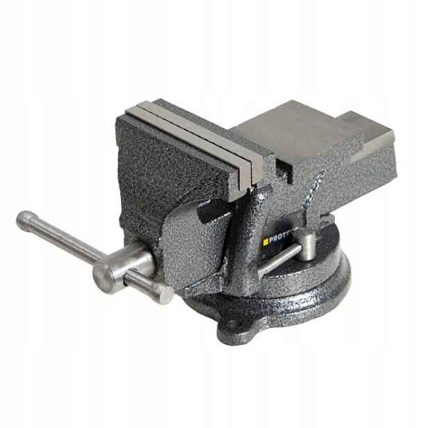 Proteco svěrák zámečnický 75mm otočná základna 180° 10.150-075