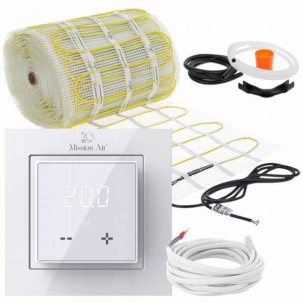 Set podlahového vytápění vyhřívací podložka 160 W/m² 20 m²