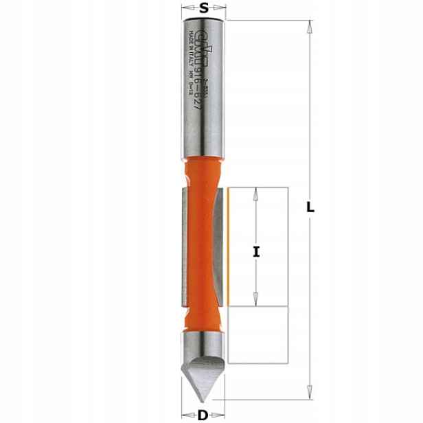 Cmt 716.060.11 Fréza Hm D=6 I=19 L=64 Z=1 S=6