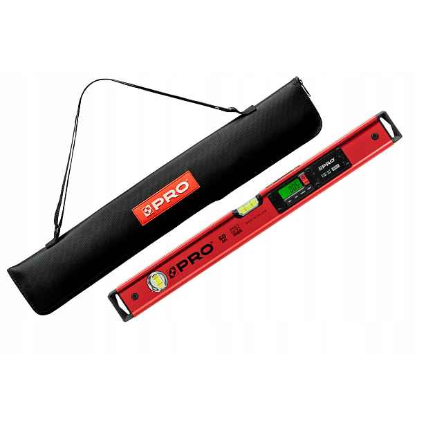 Digitální elektronická vodováha Pro 900 Digital 60 cm Pouzdro