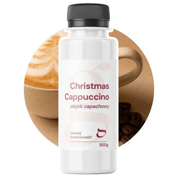 Vonný olej Christmas Cappuccino na svíčky a mýdlo 500 g