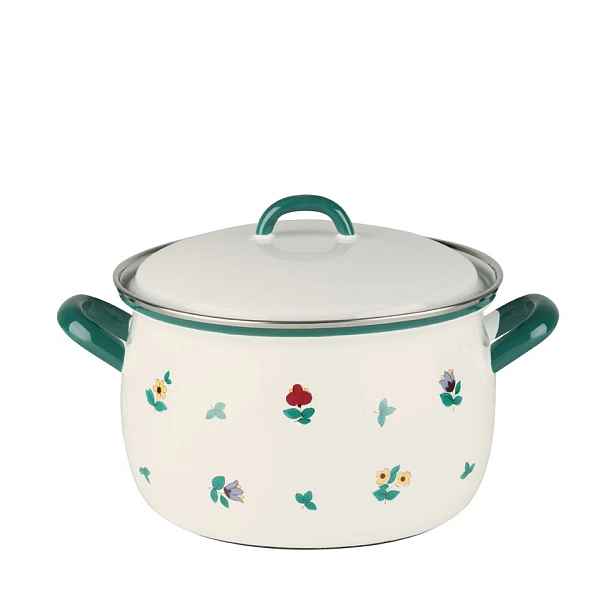 Hrnec hrnec Riess 18 cm 2,5 l s poklicí, indukce, Rakousko