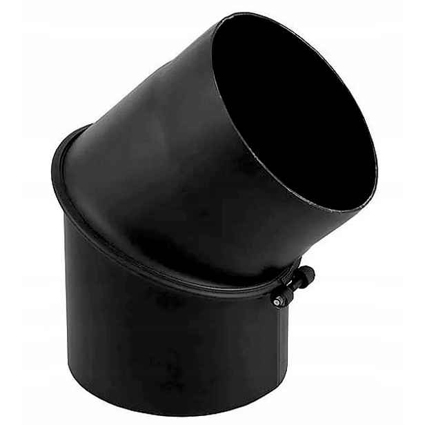 kouřové koleno Kns fi 160 mm úhel 45 CZ2 Nastavitelné 2seg