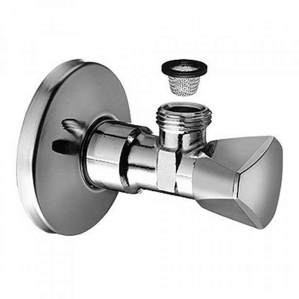 Ventil rohový Schell Sanland 1/2"×3/8" se sítkem