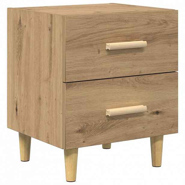 vidaXL Zásuvka pod postel Artisanový dub 40 x 35 x 47,5 cm