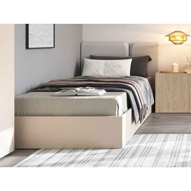 Postel Lucky 90x200 cm, béžová