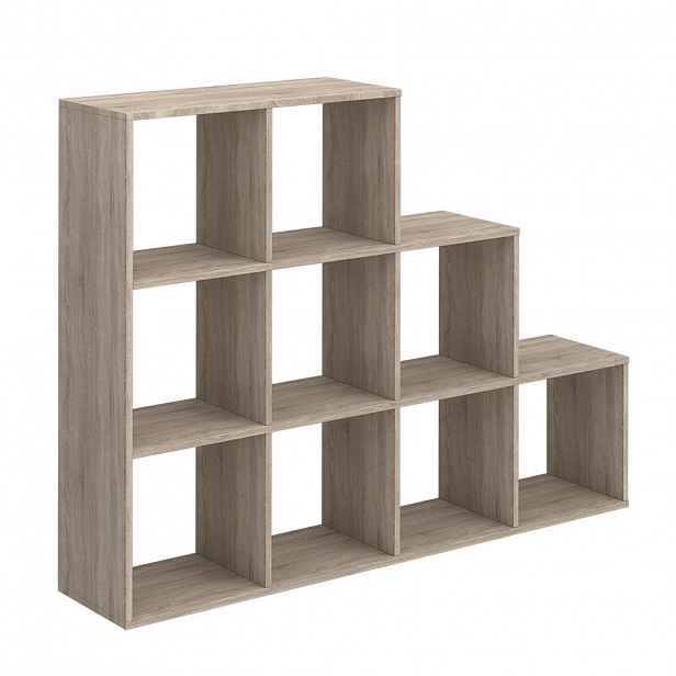 Vicco SCHODIŠŤOVÝ REGÁL Sonoma 142.4 x 107.8 cm