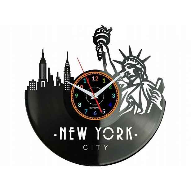 Město New York Usa Nápad na Dárek Nástěnná Dekorace z vinylové desky