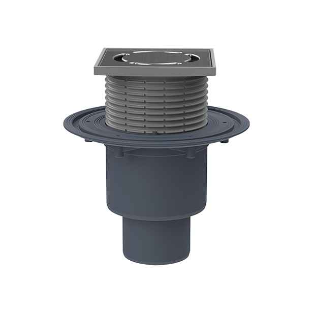 Vpust podlahová HL310Prblue DN 50/75/110 svislý odtok