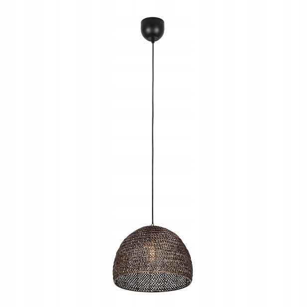 Závěsná lampa Kamara Trio moderní kovová E27 patina zlatá IP20