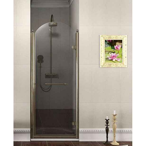 Gelco Antique - Sprchové dveře otočné 80 cm, pravé, Coated Glass, čiré sklo GQ1380RC
