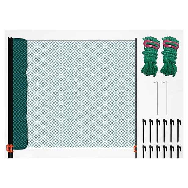 Mobilní plotová síť pro slepice a psy 15 m x 90 cm