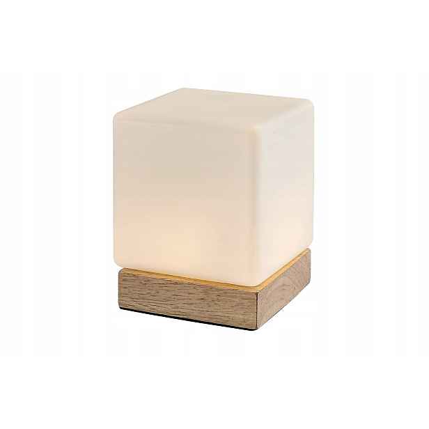 Dekorativní stolní lampa minimalistická buk Led 1,2W Pirit 76003 Rabalux
