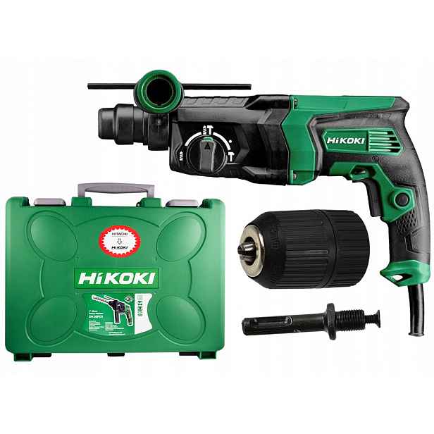 Vrtací Kladivo 830W 2,9J DH26PC2 Wsz HiKOKI hlava s adaptérem Sds