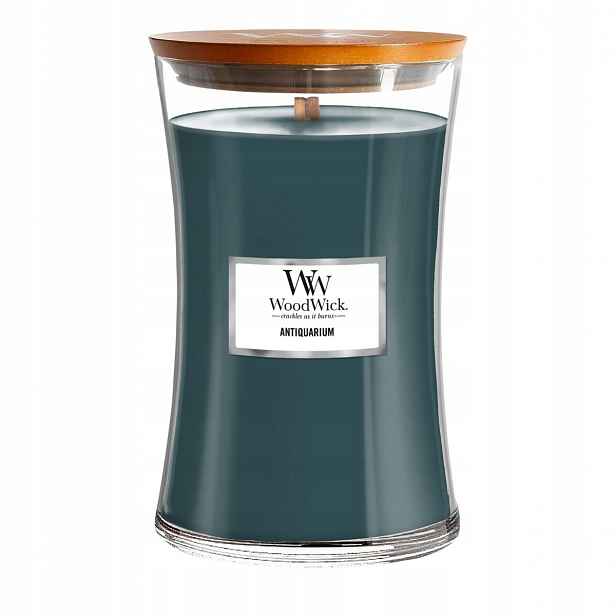 WoodWick Antiquarium svíčka velká 610 g prémiový dřevěný knot