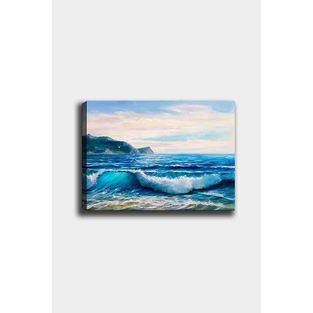 Wallity Obraz Jura 50x70 cm modrý