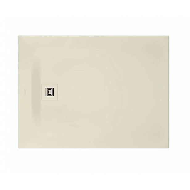 Duravit Sustano - Sprchová vanička, 120x90 cm, DuraSolid, matná krémová 720277620000000