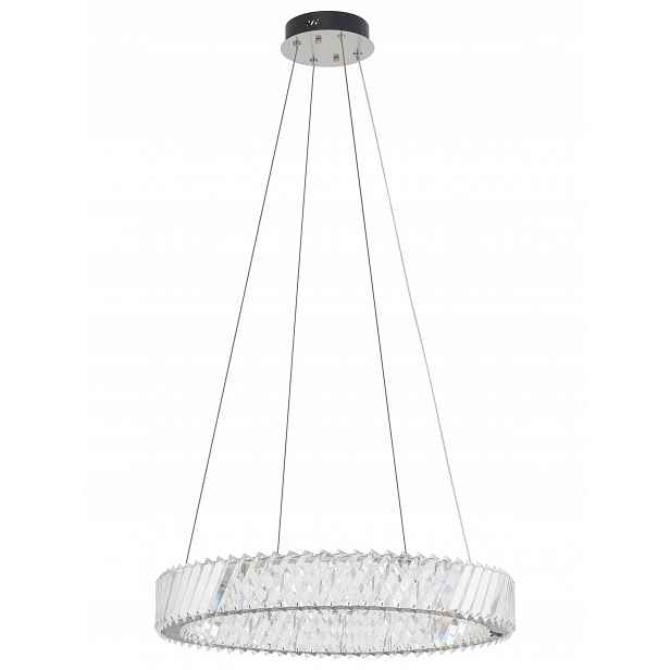 Závěsná lampa Luxora Led 30W 3000K Transparentní Stylové Ozdobné Stínítko