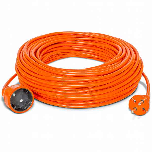 Prodlužovací Kabel zahradní Montis 40 m 1 ks zásuvek oranžový