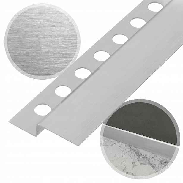 Sprchová Čelová Lišta 120 CM Dekorativní Nikl Inox Rea